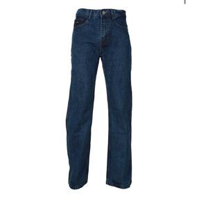 Forge FR Men's Relaxed Fit Blue Jeans 34X34 NEW NWT